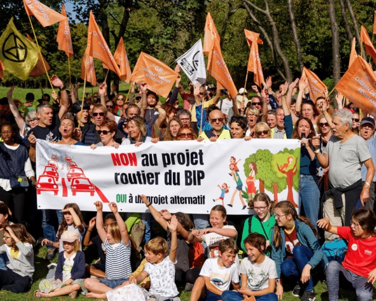 bip autoroute parisis greenvoice mobilisation