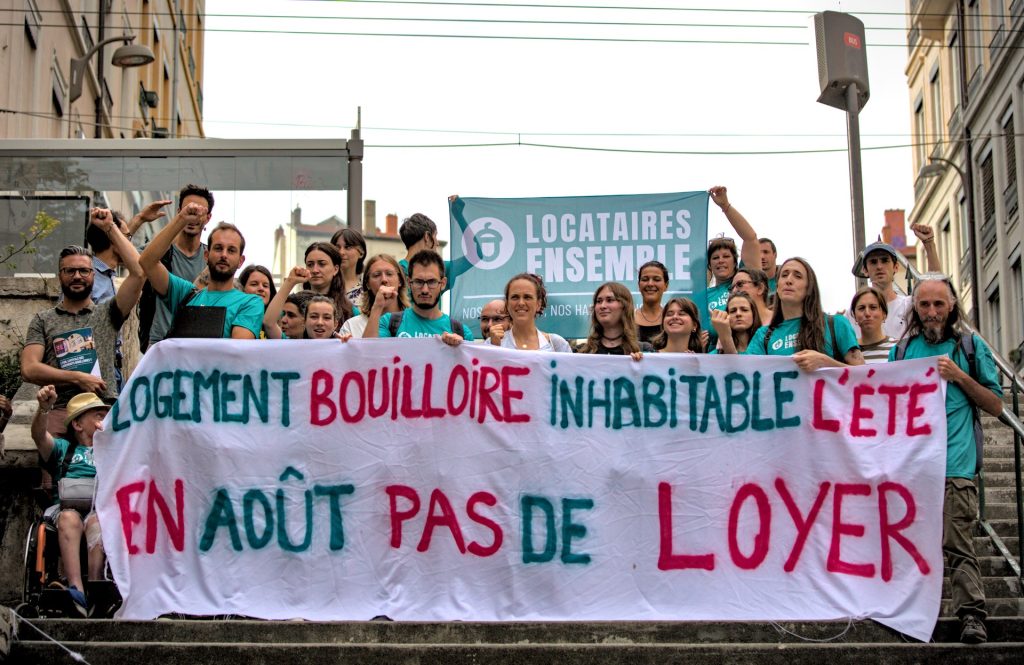 Logement bouilloire Lyon Pétition Canicule Isolation