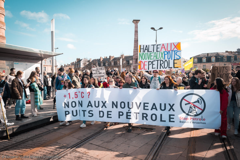puits de pétrole arcachon non pétition Greenvoice