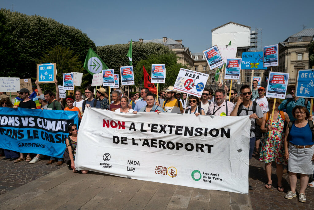 Non à l'extension de l'aéroport de Lille - GreenVoice