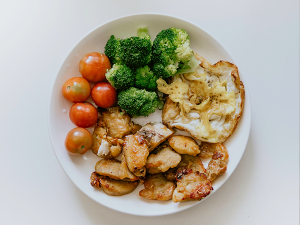 assiette végétarienne Plus de repas végétarien Lycée GreenVoice