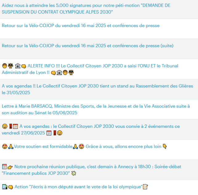 email envoyés sur greenvoice
