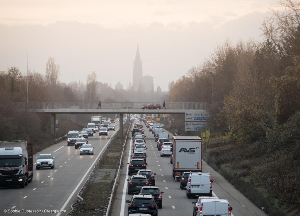 Autoroute - Déroute des routes GreenVoice