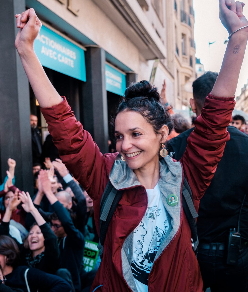 GreenVoice : Militante contre les projets fossiles de TotalEnergies